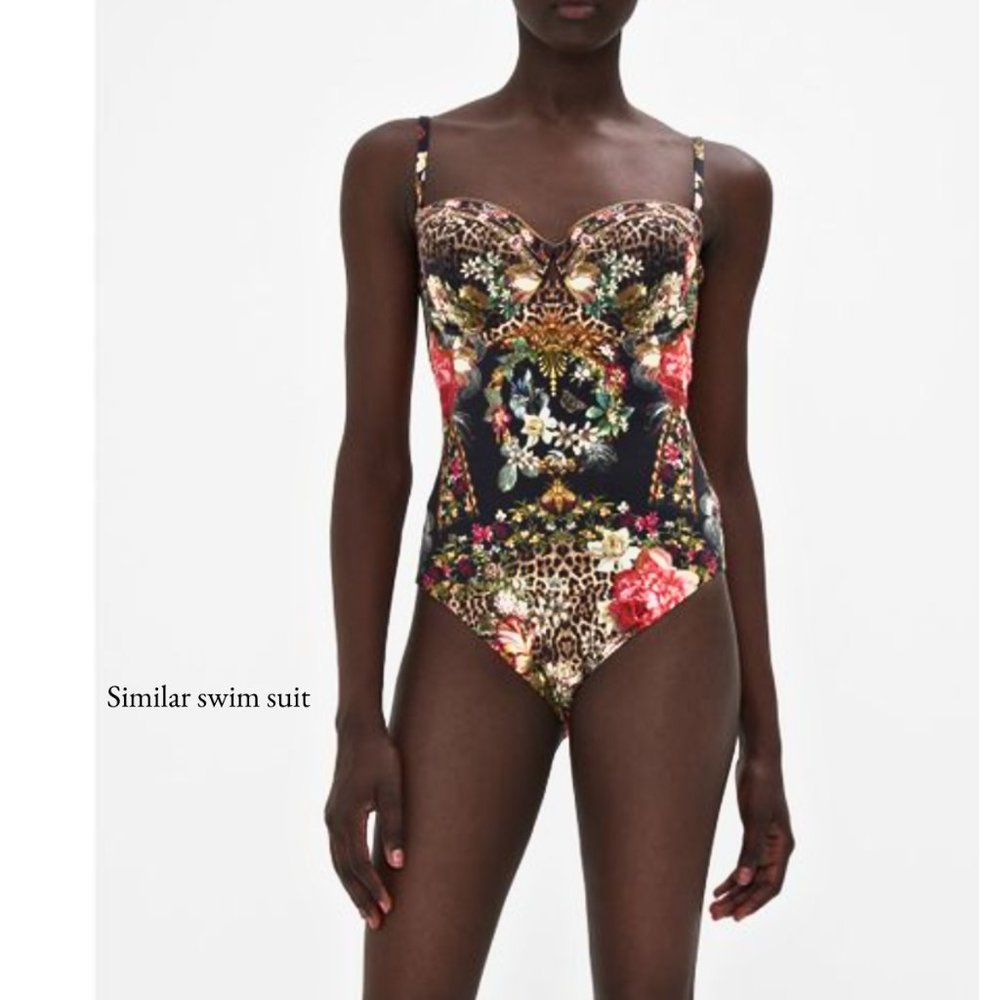 New Without Tags Camilla Authentic Never Worn Swimsuit One Piece, Size XL, NWOT